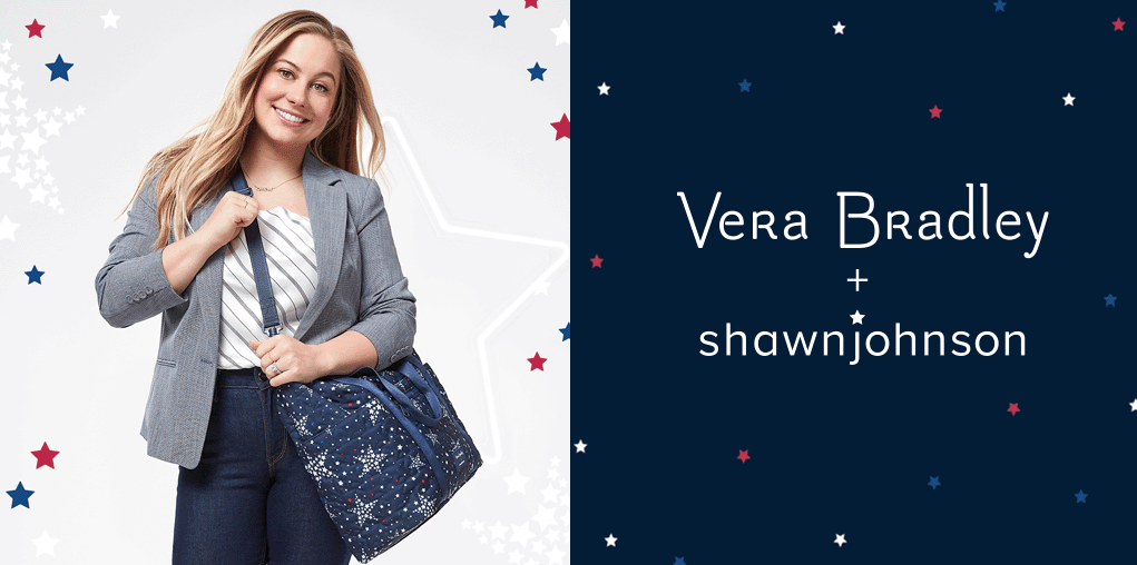 Vera Bradley and Shawn Johnson East Launch Star-Studded Capsule Collection