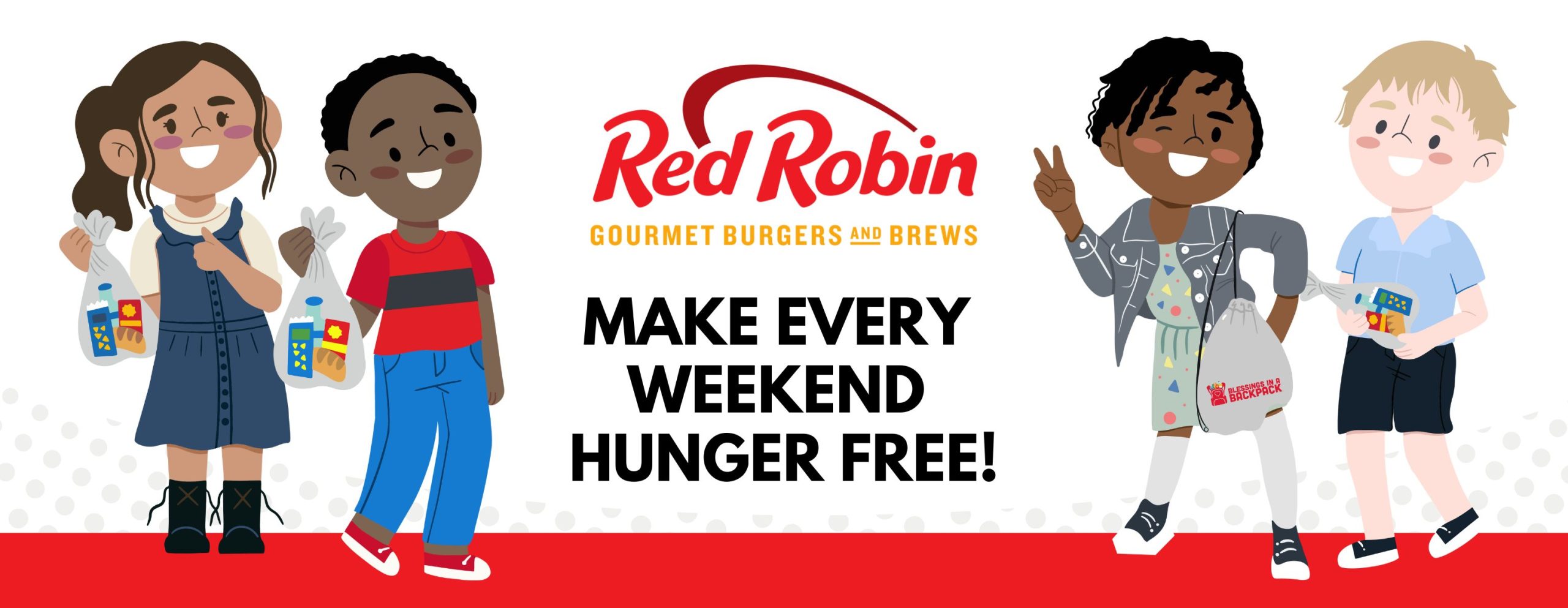 Red Robin Is Feeding Kids On the Weekends